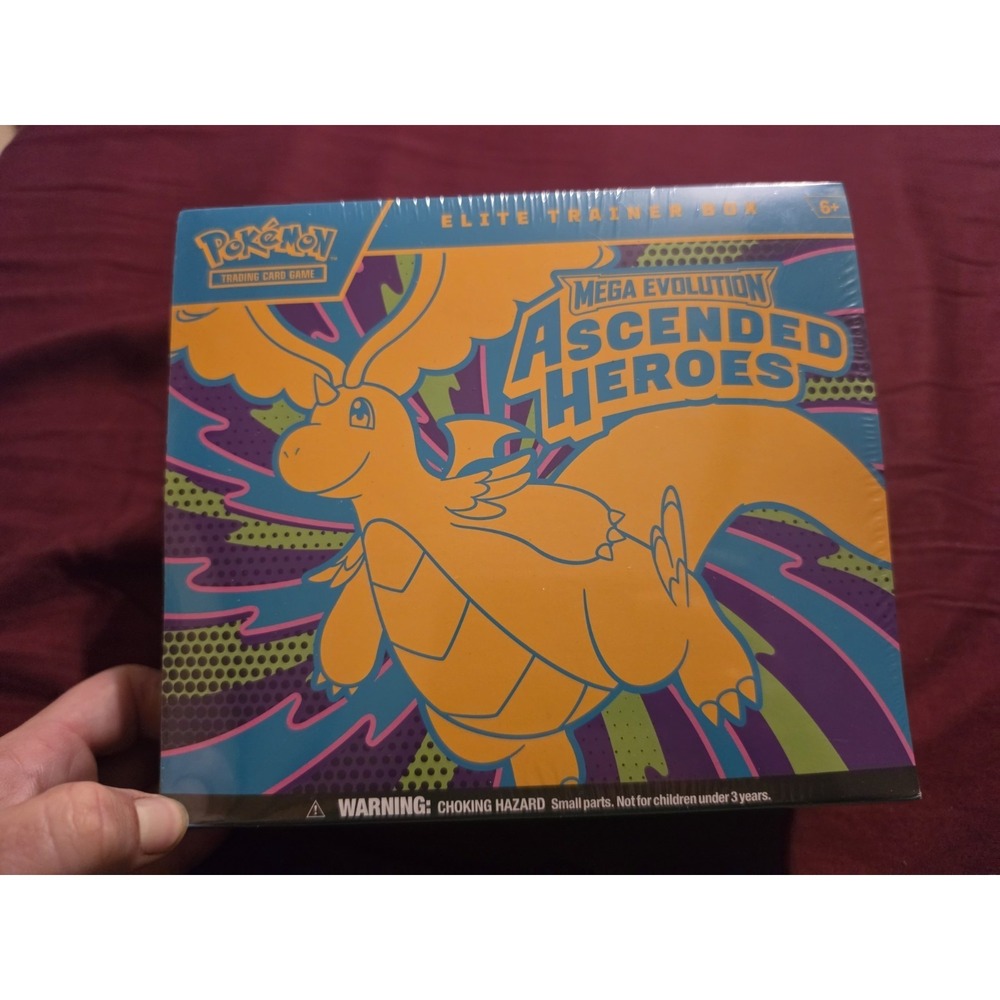 Pokemon Mega Evolution Ascended Heroes Elite‎ Trainer Box Sealed